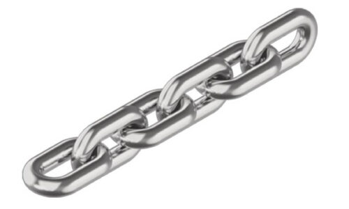 RVS schommel ketting los Ø6mm